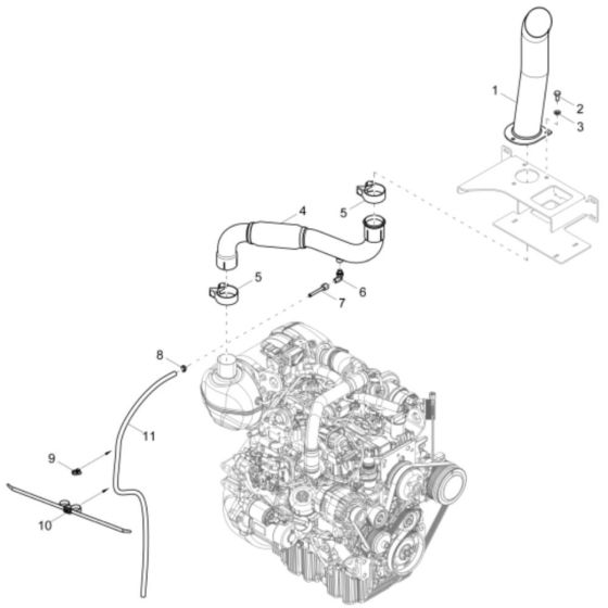 Exhaust Assembly for ET90