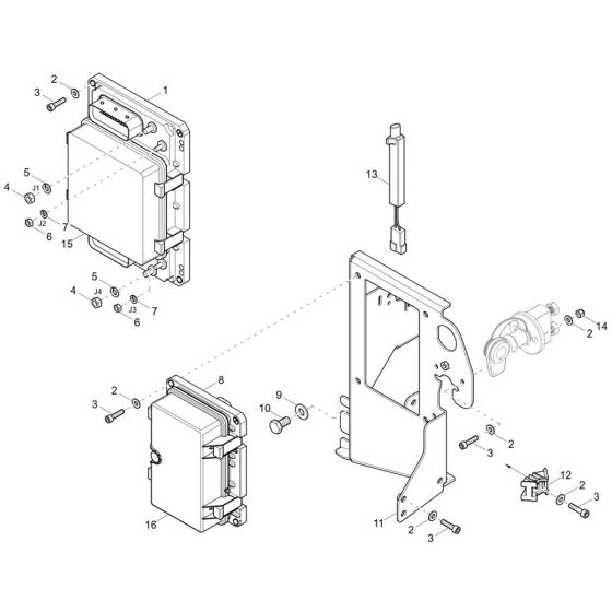 Relay Box for Wacker EW100-2