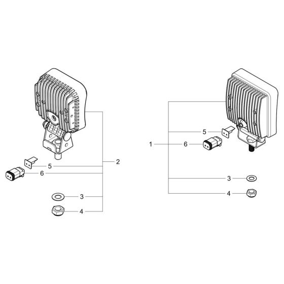 Working Light Assembly