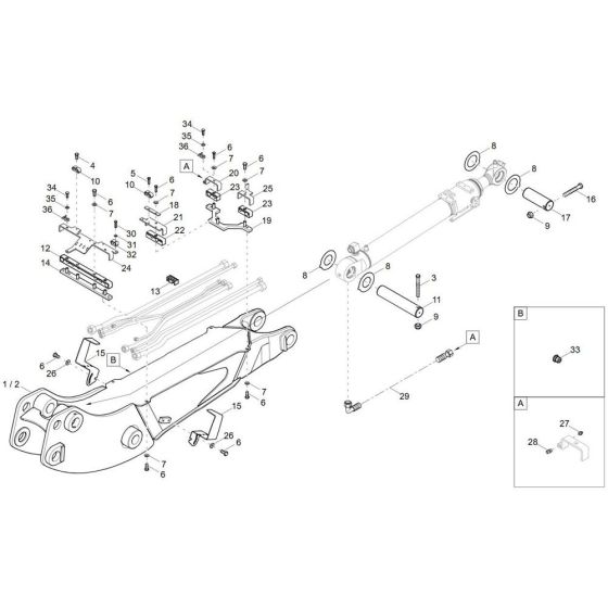 Luffing Boom Assembly