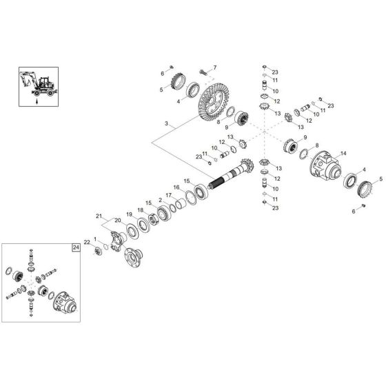 Differential Axle Assembly