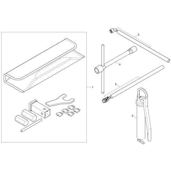 Wacker EW100-2 Tools