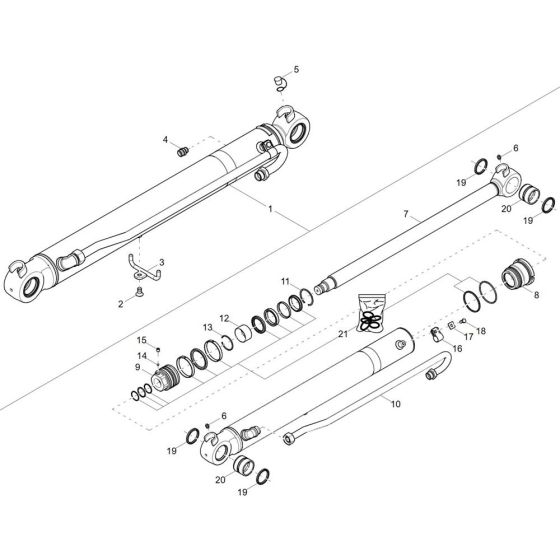 Bucket Cylinder Assembly
