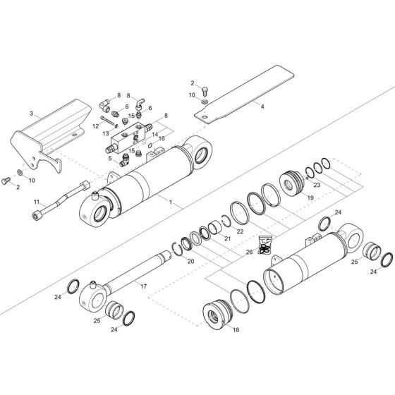 Blade Cylinder Assembly