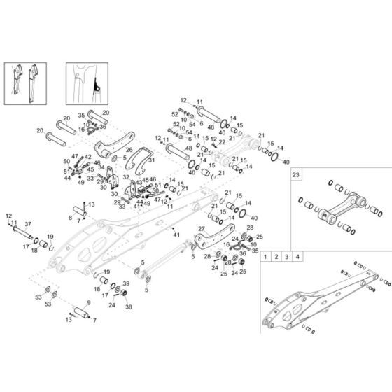 Dipperstick Assembly for EW65