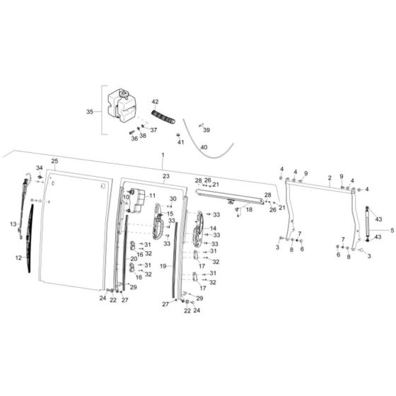 Front Window Assembly