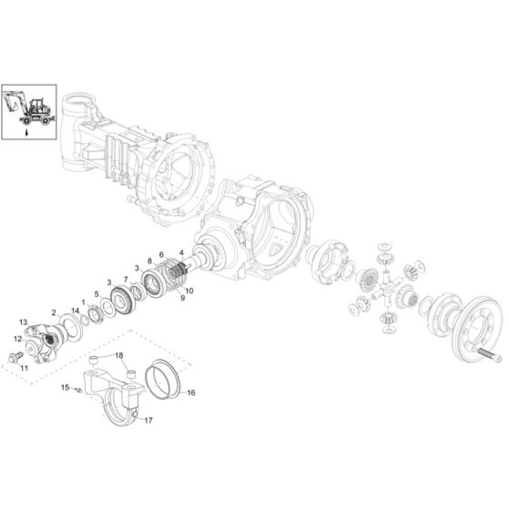 Differential Steering Axle