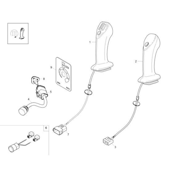 Joystick Assembly for EZ17