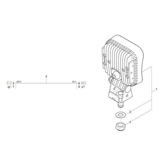 Working Light Assembly
