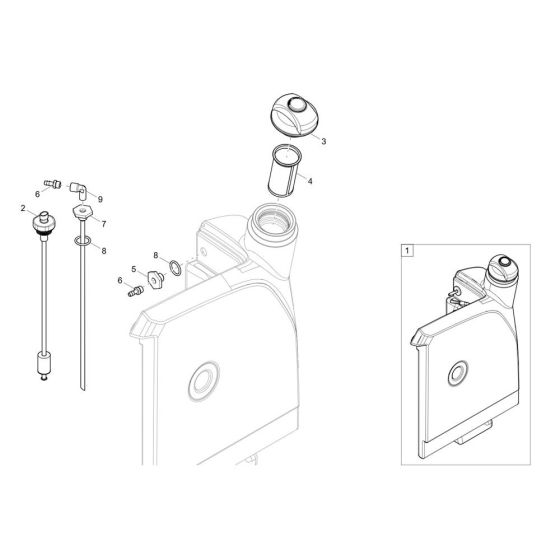 Fuel Tank Assembly for EZ17-2