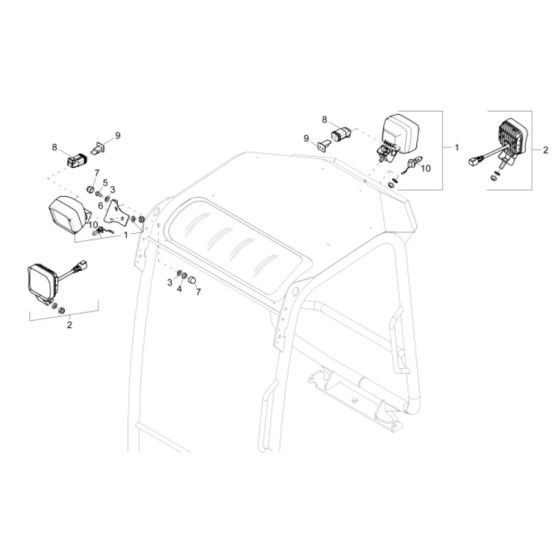Working Light Assembly