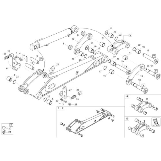 Dipperstick Assembly for EZ17