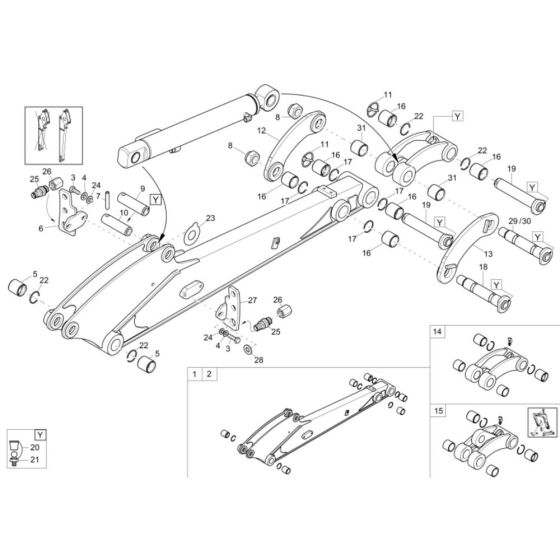 Dipperstick Assembly for EZ17