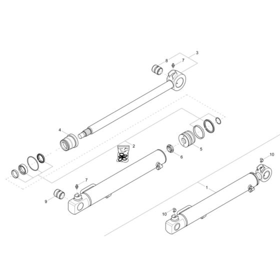 Bucket Cylinder Assembly