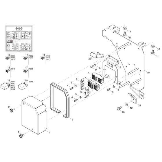 Relay Box Assembly for EZ17e