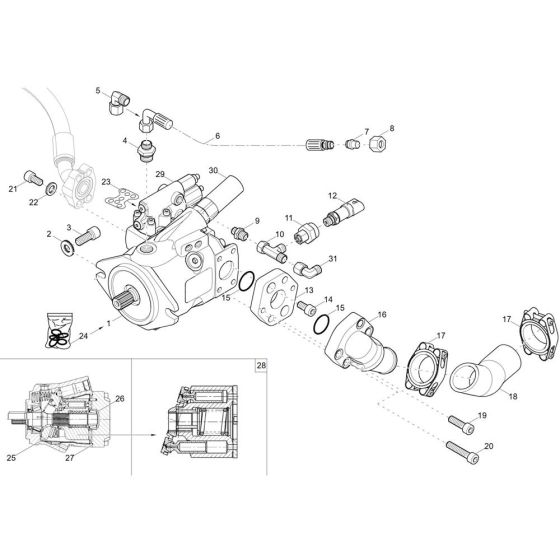 Hydraulic Pump Assembly