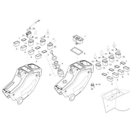 Instrument Panel for Wacker EZ26