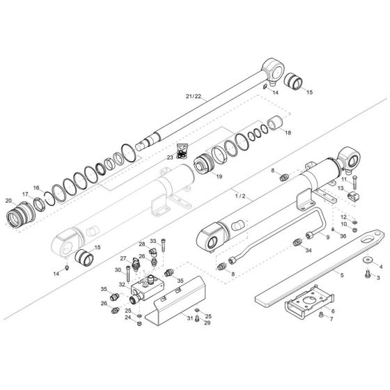 Boom Cylinder Assembly