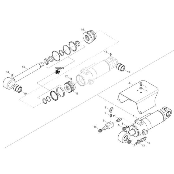Blade Cylinder Assembly