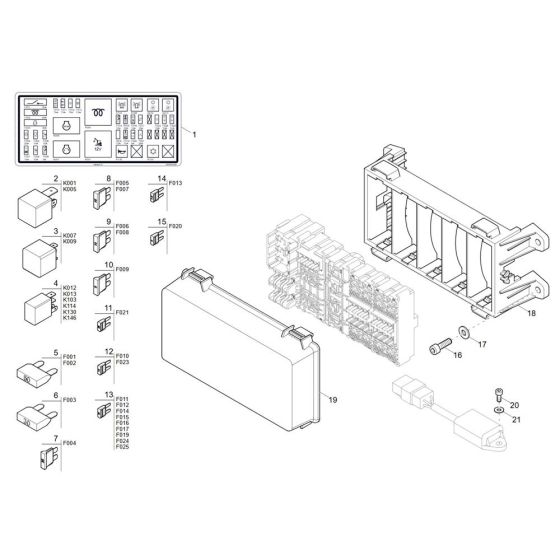 Relay Box for Wacker EZ26-2