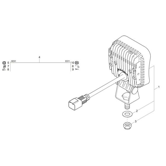 Working Light Assembly