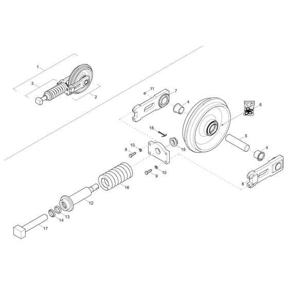 Track Tensioner Assembly