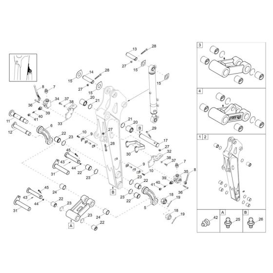 Dipperstick Assembly for EZ26-2