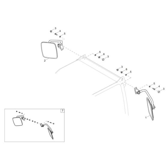 Mirror Assembly for EZ26-2