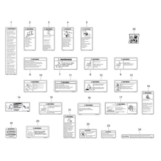 Decals for Wacker EZ26-2