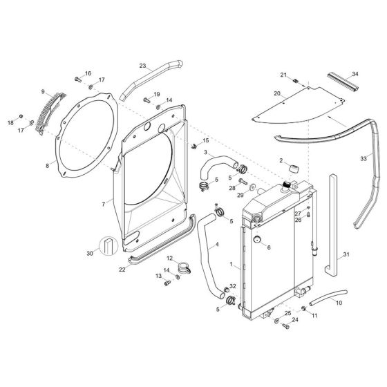 Combi-Cooler Assembly