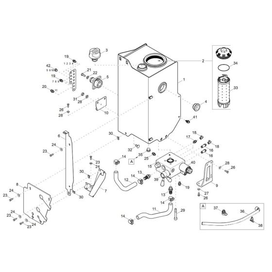 Hydraulic Tank Assembly