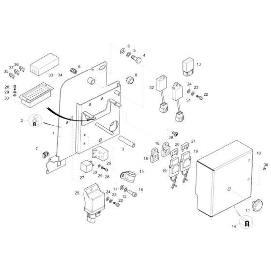 Relay Box for Wacker EZ26