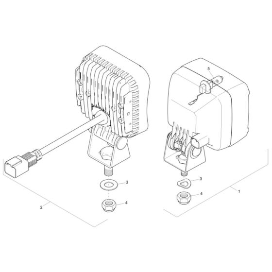 Working Light Assembly