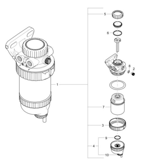 Fuel Filter Assembly for EZ28