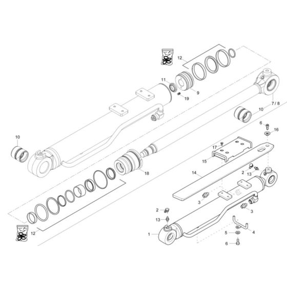Bucket Cylinder Assembly