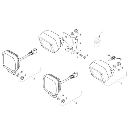 Working Light Assembly