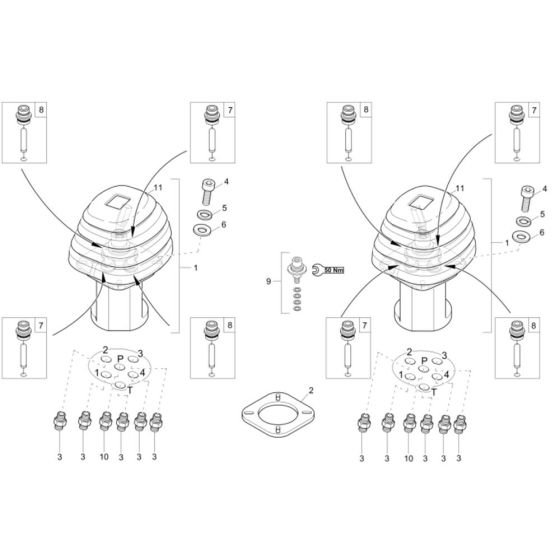 Joystick Assembly for Wacker EZ38