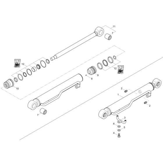 Bucket Cylinder Assembly