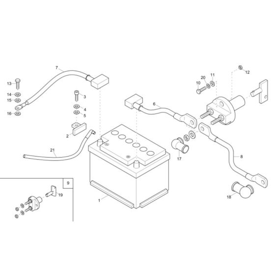 Battery Assembly for EZ38