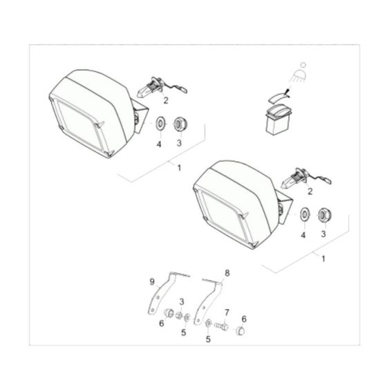 Working Light Assembly