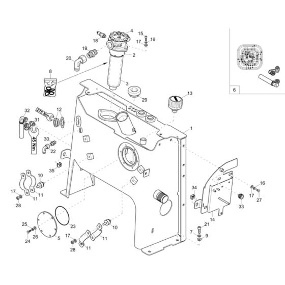 Hydraulic Tank Assembly