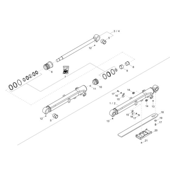 Boom Cylinder Assembly