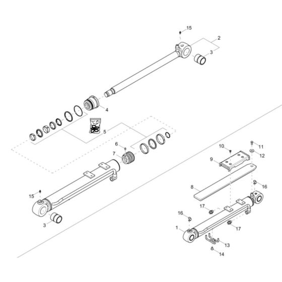 Bucket Cylinder Assembly