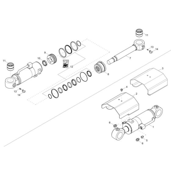 Blade Cylinder Assembly