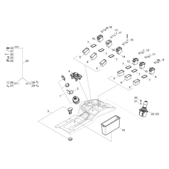Instrument Panel for Wacker EZ50