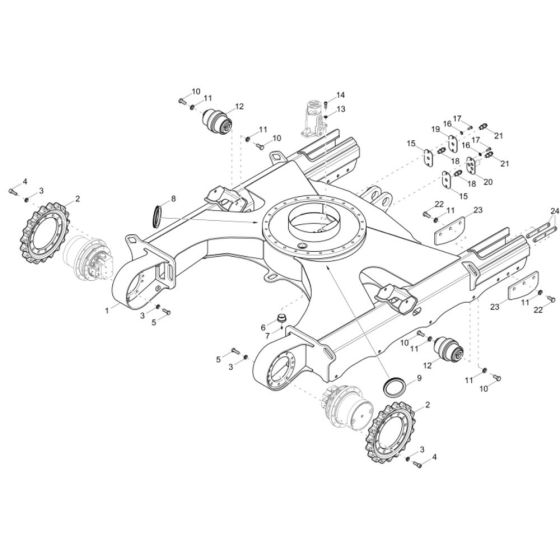 Track Laying Gear for EZ50