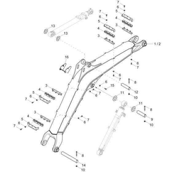 Lift Arm Assembly for EZ50