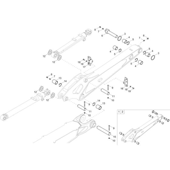 Dipperstick Assembly for EZ50