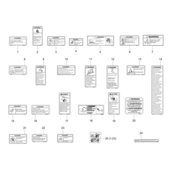 Decals for Wacker EZ50