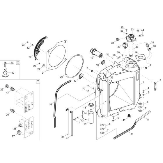 Hydraulic Tank Assembly